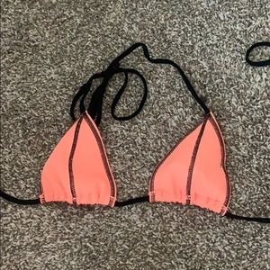Peach Bikini Top
